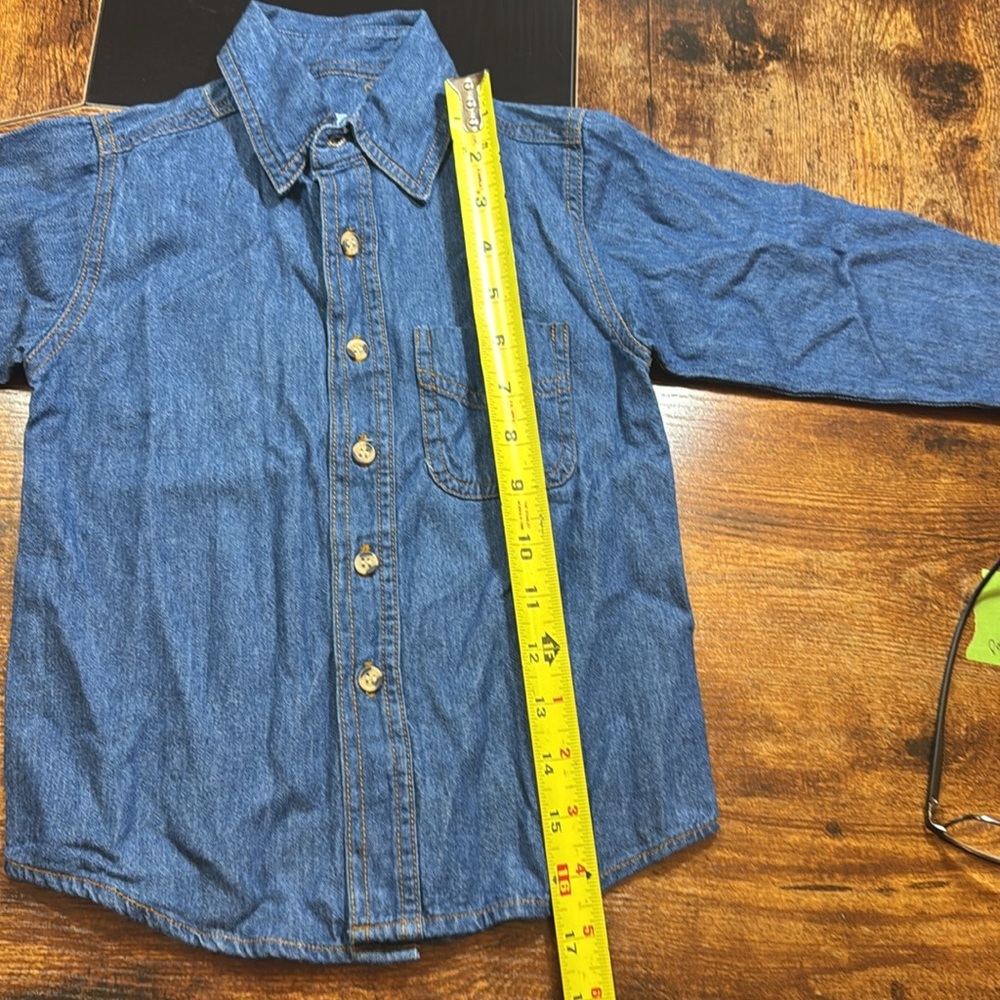 Rabbit Skins Blue Denim Jean Jacket with Classic Style
NWOT